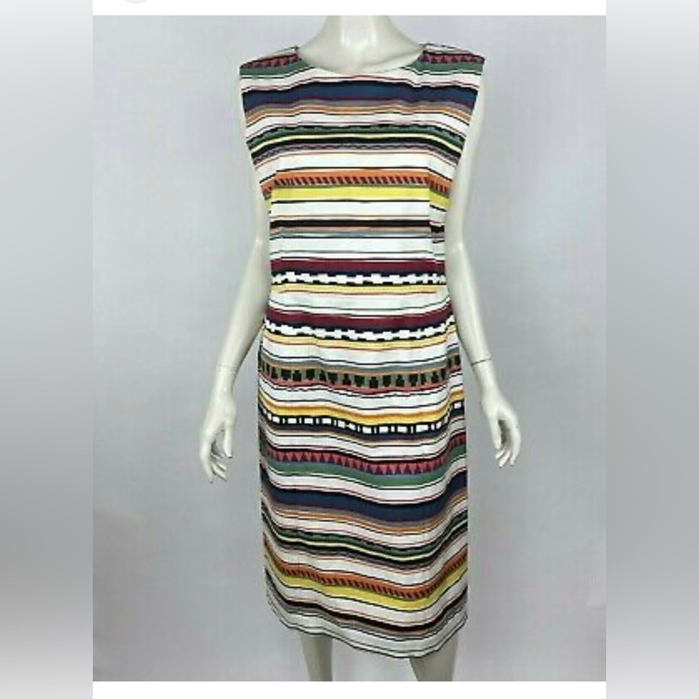 Kate Spade Saturday Stripe Sheath
Dress Stretch Cotton Blends size 2 - Picture 2 of 8